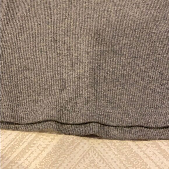 Baby Gap Grey Rubbed Tank Top w Ruffle Sleeves - Picture 7 of 7
